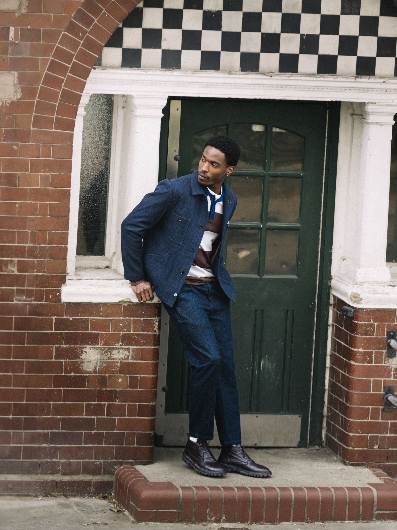 Modelshot / Dark Navy / Detail